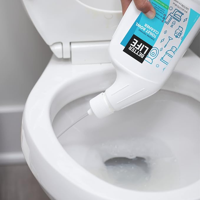 Better Life Toilet Bowl Cleaner, Plant-derived, Stain & Odor Remover, Tea Tree - Image 5
