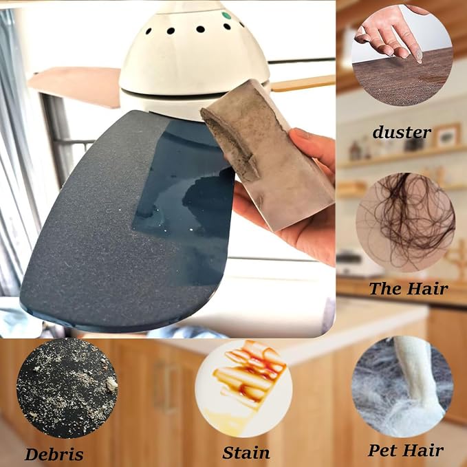 6-Pack Damp Clean Duster Sponge, Magic Sponge Eraser - Image 4