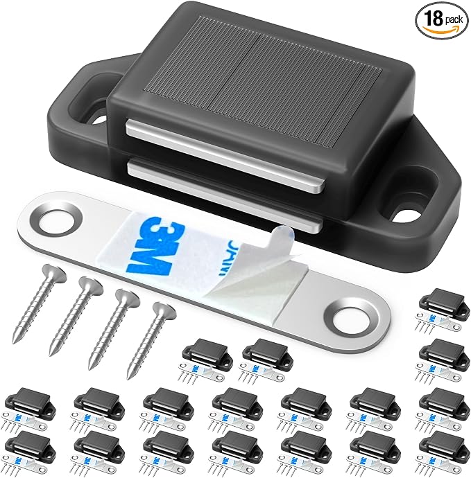 Cabinet Magnetic Catch Door Latch 30LB by Tonitrui