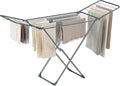 SONGMICS Clothes Drying Rack, Metal Laundry Drying Rack, Space-Saving, by SONGMICSbySONGMICSHOME