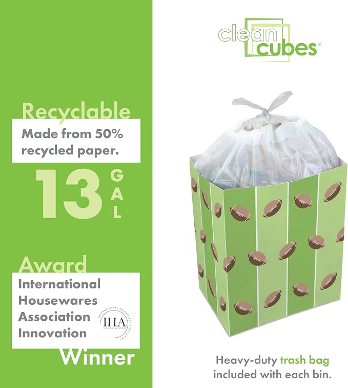 13 Gallon Disposable Pop-Up Trash Cans - Image 4