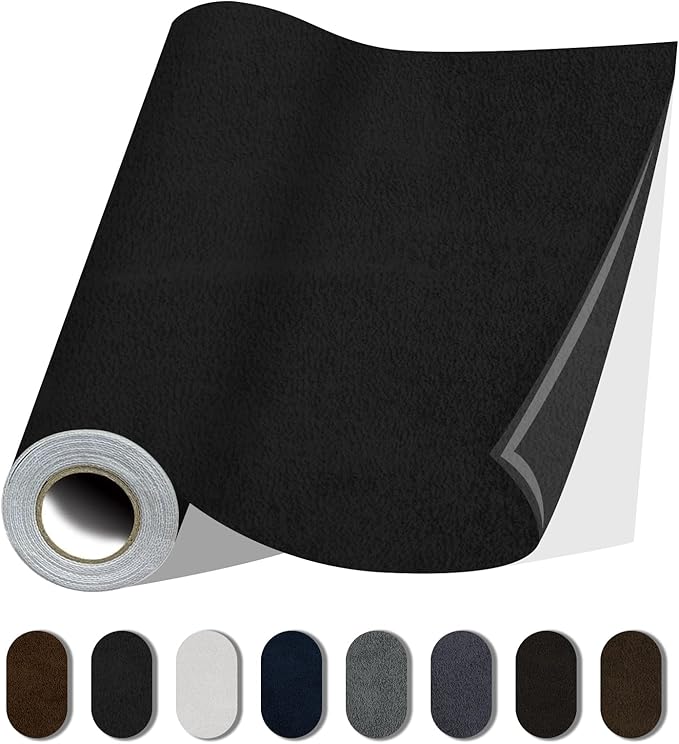 Fabric Repair Patches, Self-Adhesive Suede Patches Tape Durable, DIY Large by Lifeshoon