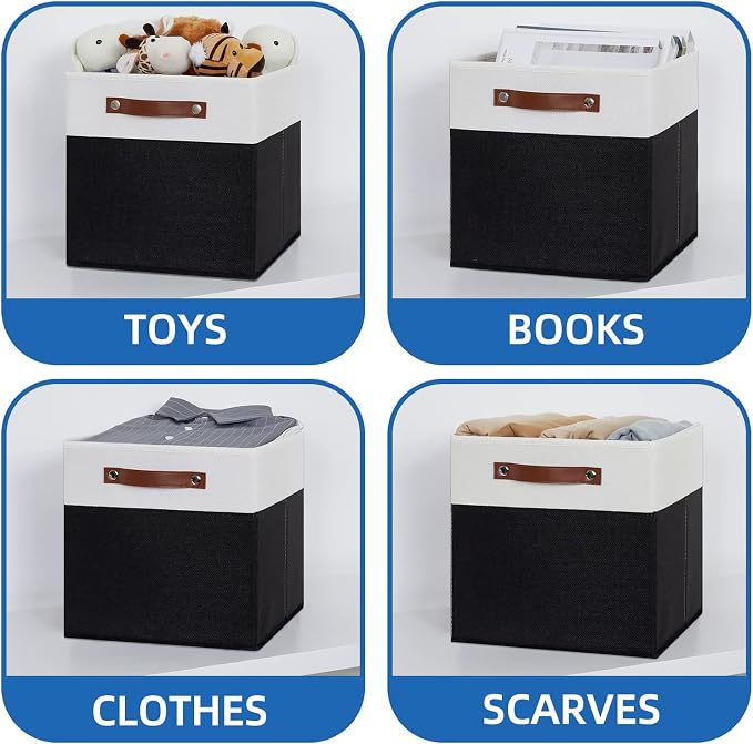 Temary Foldable Storage Cubes Set of 4 - Image 4