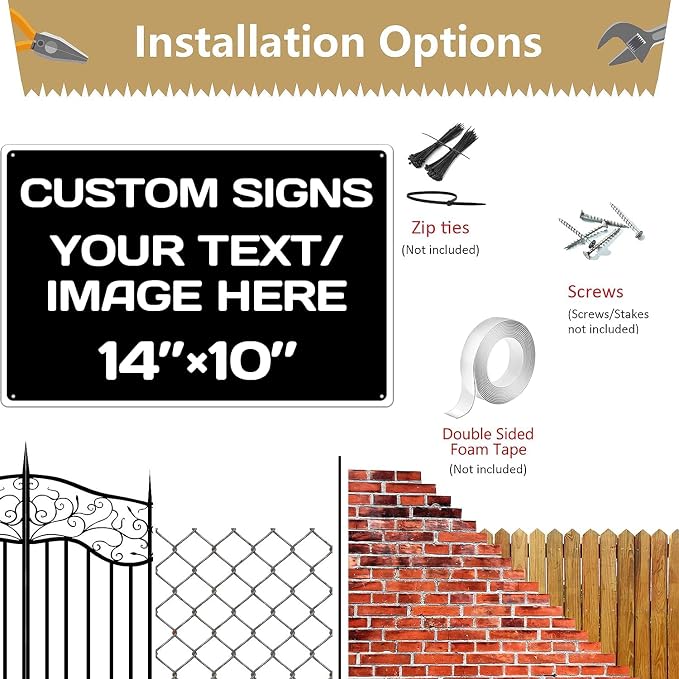 Customised Christmas Decorations: Personalized Text And Picture Signs, Door - Image 5