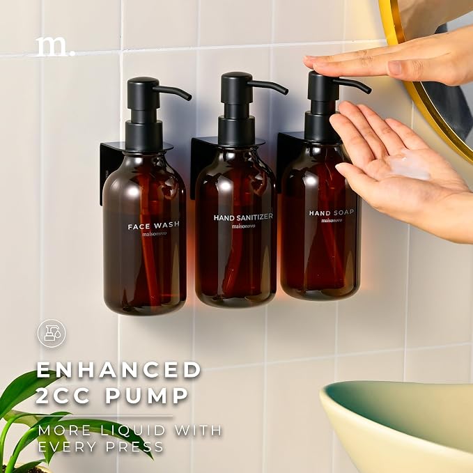 MaisoNovo Shampoo and Conditioner Dispenser - Image 7