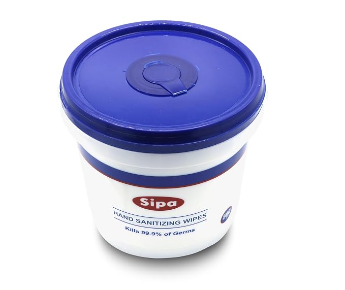SIPA Hand Sanitizing Wipes 500 WIPES/BUCKET will Refills - Image 5