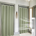 RYB HOME 84 inches Green Curtains by RYBHOME