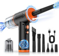 Compressed Air Duster, 100000RPM Handheld Car Vacuum/Air Blower& Pump, 3 Gear by KOPIDOE