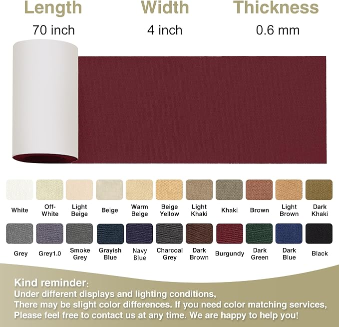 Canvas Repair Tape 4×70 Inch Waterproof Self-Adhesive Fabric Repair Patch - Image 4