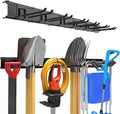 Garage Garden Tool Organizer Wall Mount, Heavy Duty Garage Tool Storage Rack 48 by Wallavant