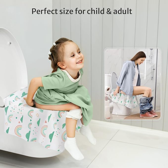 Blissful Diary 30 Pcs Toilet Seat Covers Disposable - Image 5
