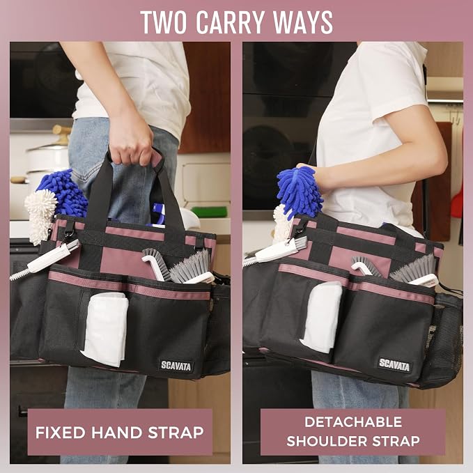 Compact Wearable Cleaning Caddy, Small Cleaning Caddy Supplies Organizer - Image 6