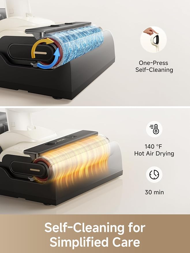 Mova K30 Mix Wet Dry Vacuum Cleaner, 4-in-1 Cordless Vacuum - Image 3