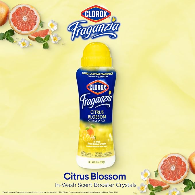 Clorox Fraganzia Laundry Scent Booster Crystals in Citrus Blossom Scent - Image 3