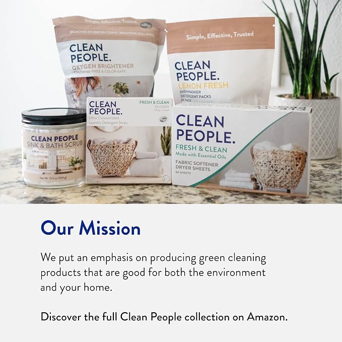 The Clean People Fragrance Free Laundry Detergent Sheets - Image 5