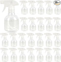 25 Pcs Plastic Spray Bottles 8 oz Empty Clear Refillable Spray Bottles by Unknown