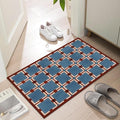 Ultra Thin Door Mat Indoor Entrance, 1/10 in Thin Door Mats by LYGLIGH