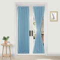 DWCN French Door Curtains – Rod Pocket Thermal Blackout Curtain by DWCN