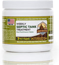 52 Weekly Septic Tank Treatment Fizz Tablets – Easy Flush Bio Toilet Tabs by SepticTreatmentbyCabinObsession