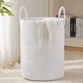 Woven Rope Laundry Hamper Basket by YOUDENOVA, 72L Tall Luandry Basket by YOUDENOVA