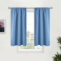 BGment Denim Blue Blackout Curtains by BGment