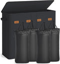 SONGMICS 55.4 Gallon Laundry Hamper, 4-Compartment Laundry Basket Sorter by SONGMICSbySONGMICSHOME