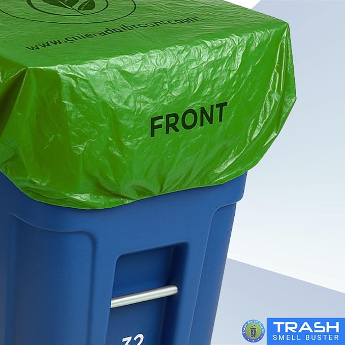 Trash Can Smell Eliminator Cover Odor Eliminating Bag - Image 6