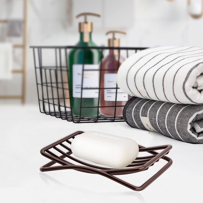Soap Dish for Shower Bathroom Bar Soap Holder, Stainless Steel Self-draining - Image 3