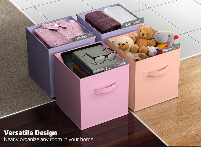 Sorbus Fabric Storage Cubes - Image 4