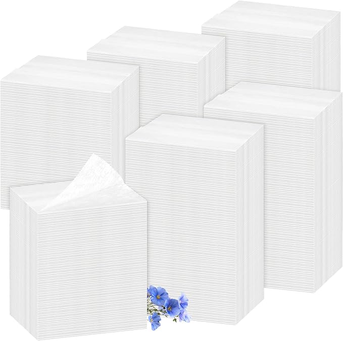 600 Count Flax Scent Dryer Sheets Fabric Softener Fresh Scent Dryer Sheets Bulk by Heigble