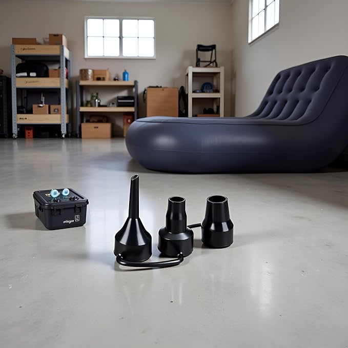 3 Sizes Black Air Pump Replacement Nozzles, Inflatable Pump Nozzles Head - Image 5