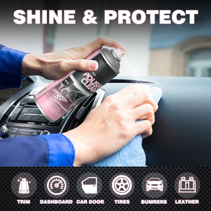 Car interior protectant Spray-Repels Dust & Staining, Restores & Protects - Image 5