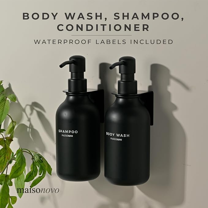 MaisoNovo Shampoo and Conditioner Dispenser - Image 5