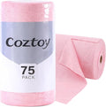 Microfiber Cloth Roll 75 Pack, Tear Away Microfiber Towels 12x12 Inch, Reusable by Unknown