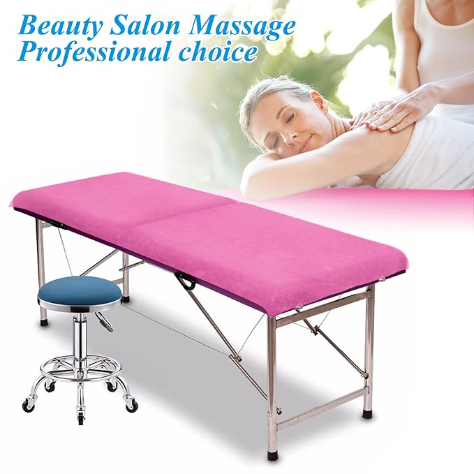 100Pcs Disposable Massage Table Sheets 31.5" x 71" Non-Woven Fabric Bed Covers - Image 4