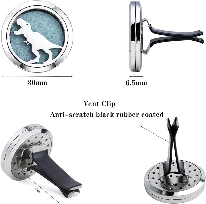 30mm Car Essential Oil Diffuser Vent Clips Air Freshener Vent Clip Aromatherapy - Image 6