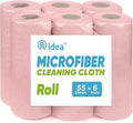 AIDEA Microfiber Cleaning Cloth 330 Sheets 6 Roll, Microfiber Towels by AIDEAHOME