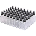 Clear Glass Small Spray Bottles 2 oz 48 Packs, Fine Mist Sprayer Pretty Finish by QUALITYGLASSBOTTLECREATOR