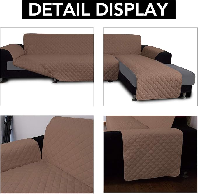 Easy-Going Sofa Slipcover L Shape Sofa Cover Sectional Couch Cover Furniture - Image 4