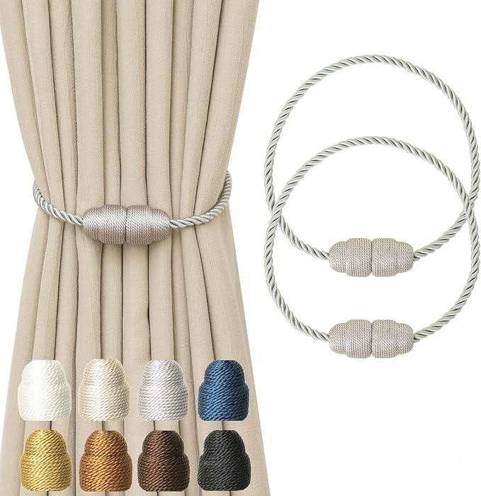 Magnetic Curtain Tiebacks by CurtainTiebacks