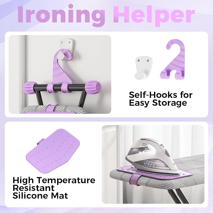 KINGBOARD Ironing Board, Compact Iron Board - Image 6