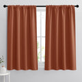 RYB HOME Room Darkening Curtains 54 inches Length, W 42 x L 54 inch, 2 Panels by RYBHOME