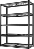 BILT HARD Garage Shelving 3000 LBS 36" W x 18" D x 72" H, Heavy Duty 5-Tier by BILTHARD