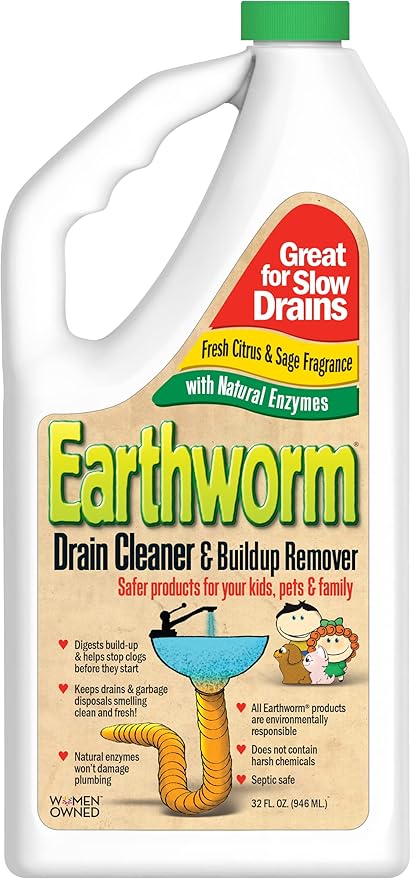 Earthworm Drain Cleaner by Earthworm