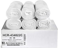 Aluf Plastics High Density Trash Bags, 56 Gallon, 22 Micron, by AlufPlastics