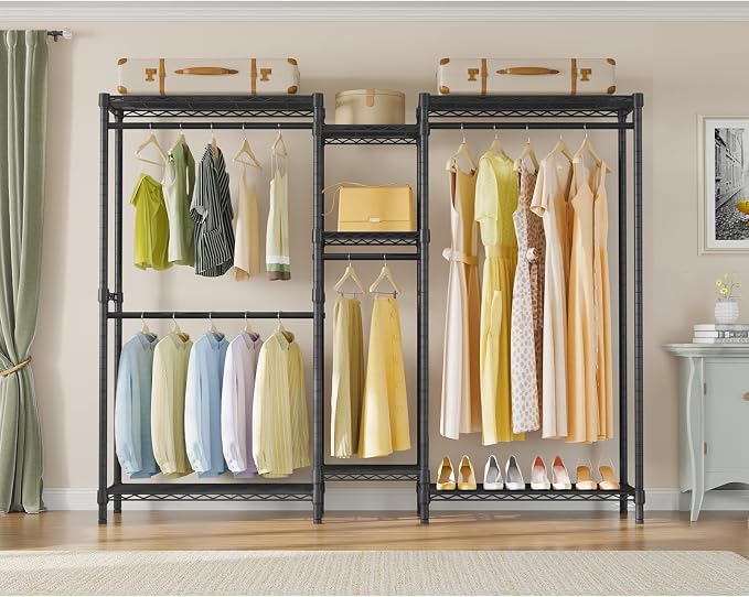 VIPEK Classic V6 Medium Wire Garment Rack Heavy Duty Clothes Rack - Image 2