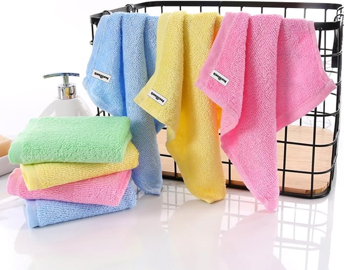 Bamboo Microfiber Cleaning Cloth-8Pcs Kitchen Wash Cloths, Wood Fiber Window - Image 7