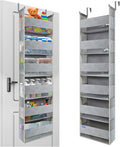 Extra Large Over The Door Organizer Storage 6-Shelves and 12 Side Pockets by ROOMTALK