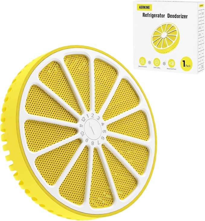 Refrigerator Deodorizer for Kitchen & Small Spaces, 2 Years Fresh Odor by Xezacoi