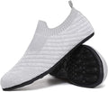 QZKDM Lightweight Slip on Grip Indoor House Slippers Barefoot Non Slip Home by QZKDM